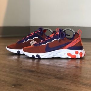 React Element 55 'Clemson Tigers'